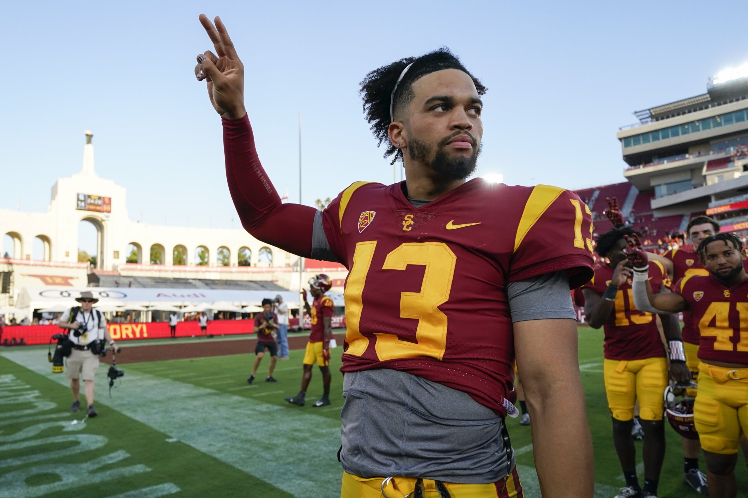 No 10 Southern California Visits Stanford In Pac 12 Opener Wtop News 