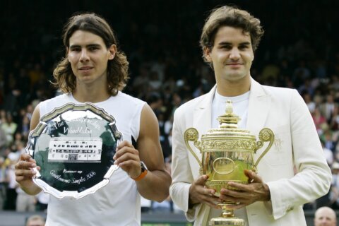 Roger Federer’s big matches: A look at 10 Grand Slam finals