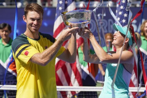 Aussies Peer, Sanders a perfect pair, win US Open mixed