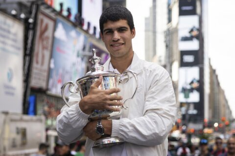 No. 1 Alcaraz already back in Spain for Davis Cup Finals