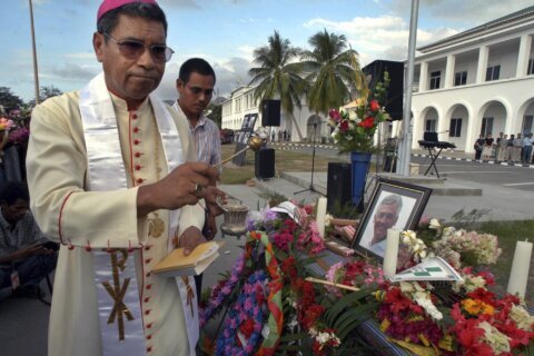 East Timor’s Catholics rally behind accused Nobel bishop