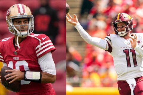 Commanders called 49ers about a Jimmy Garoppolo trade but preferred Carson Wentz