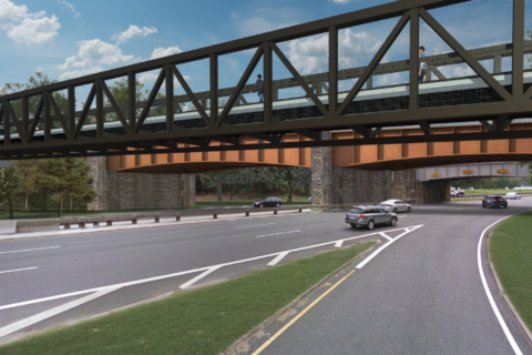 Bike, pedestrian bridge over Potomac gets $20 million boost; Warner trains focus on rail bridge