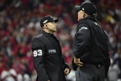 World Series ump crew youngest in years, nod to K-zone tech