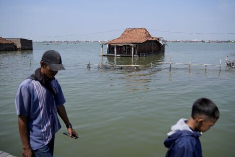 Climate Migration: Floods displace villagers in Indonesia