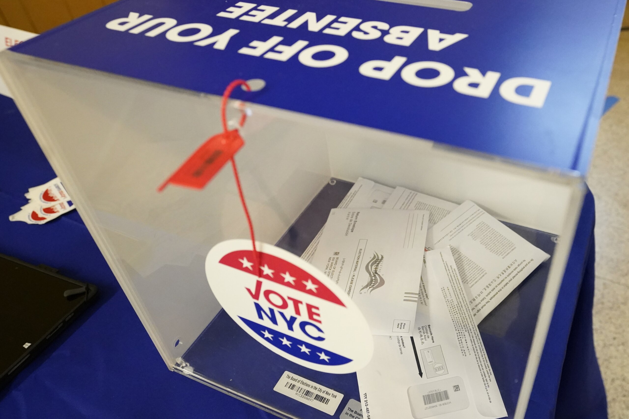 NY fitfully counts absentee ballots amid legal challenge WTOP News