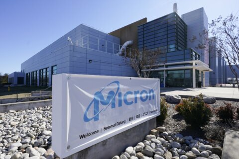 Micron expected to get $275 million in federal funds to upgrade chip manufacturing plant in Manassas, Va.