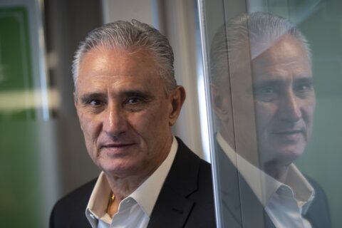 AP interview: Brazil coach Tite will stick to attack at WCup