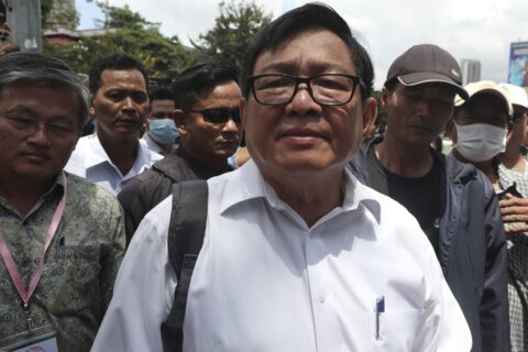 Cambodian court hands top opposition figure massive fine