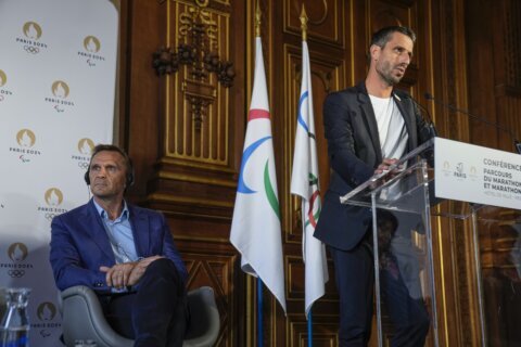 Marathon course for Paris Olympics announced; lots of uphill