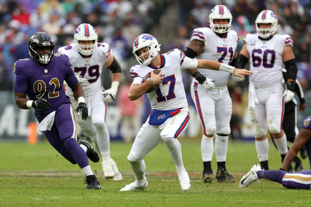<p><em><strong>Bills 23</strong></em><br />
<em><strong>Ravens 20</strong></em></p>
<p>Look, it&#8217;s a bad look that Baltimore is the first team in NFL history to blow 17+ point leads to lose their first two home games — but <a href="https://wtop.com/baltimore-ravens/2022/10/harbaughs-failed-gamble-seals-ravens-collapse-against-bills/" target="_blank" rel="noopener">John Harbaugh&#8217;s fourth-quarter gamble</a> was absolutely the right call. Did y&#8217;all not see what Josh Allen did in Kansas City last postseason?! Put the game in Lamar&#8217;s hands — especially while the Ravens defense is such a liability.</p>
