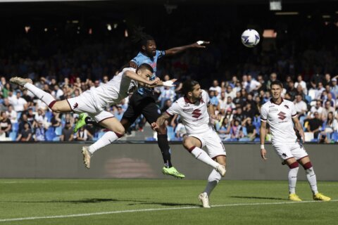 Zambo Anguissa shows off his attacking abilities for Napoli