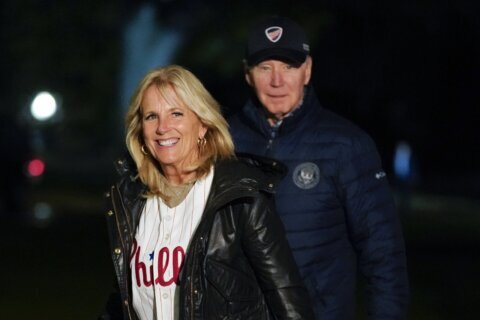 Phillies fan Jill Biden to attend World Series game 4