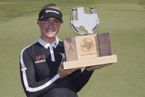Charley Hull wins in Texas to end 6 years without LPGA title