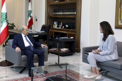 Israeli leader welcomes US plan for sea border with Lebanon