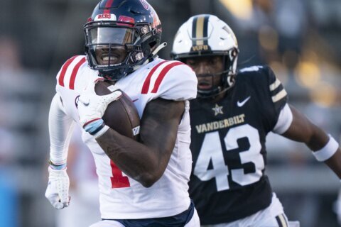 Ole Miss’ Mingo has record performance a year after injury