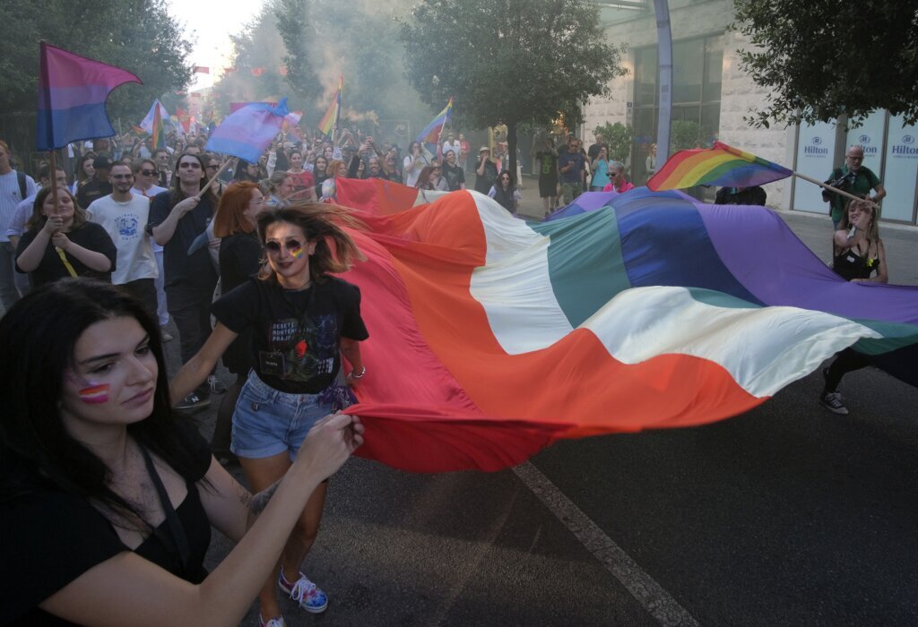 Montenegro holds pride march despite opposition from church