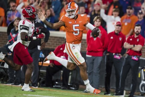 Clemson’s DJ Uiagalelei answers doubters, leads No. 5 Tigers