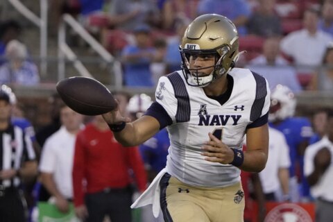 Lavatai leads Navy on offense, defense shuts down Wagner in 24-0 victory