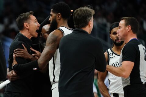 Bucks use lopsided run after Nash ejected, beat Nets 110-99