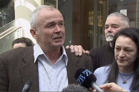 New Zealand man’s convictions overturned 3 years after death