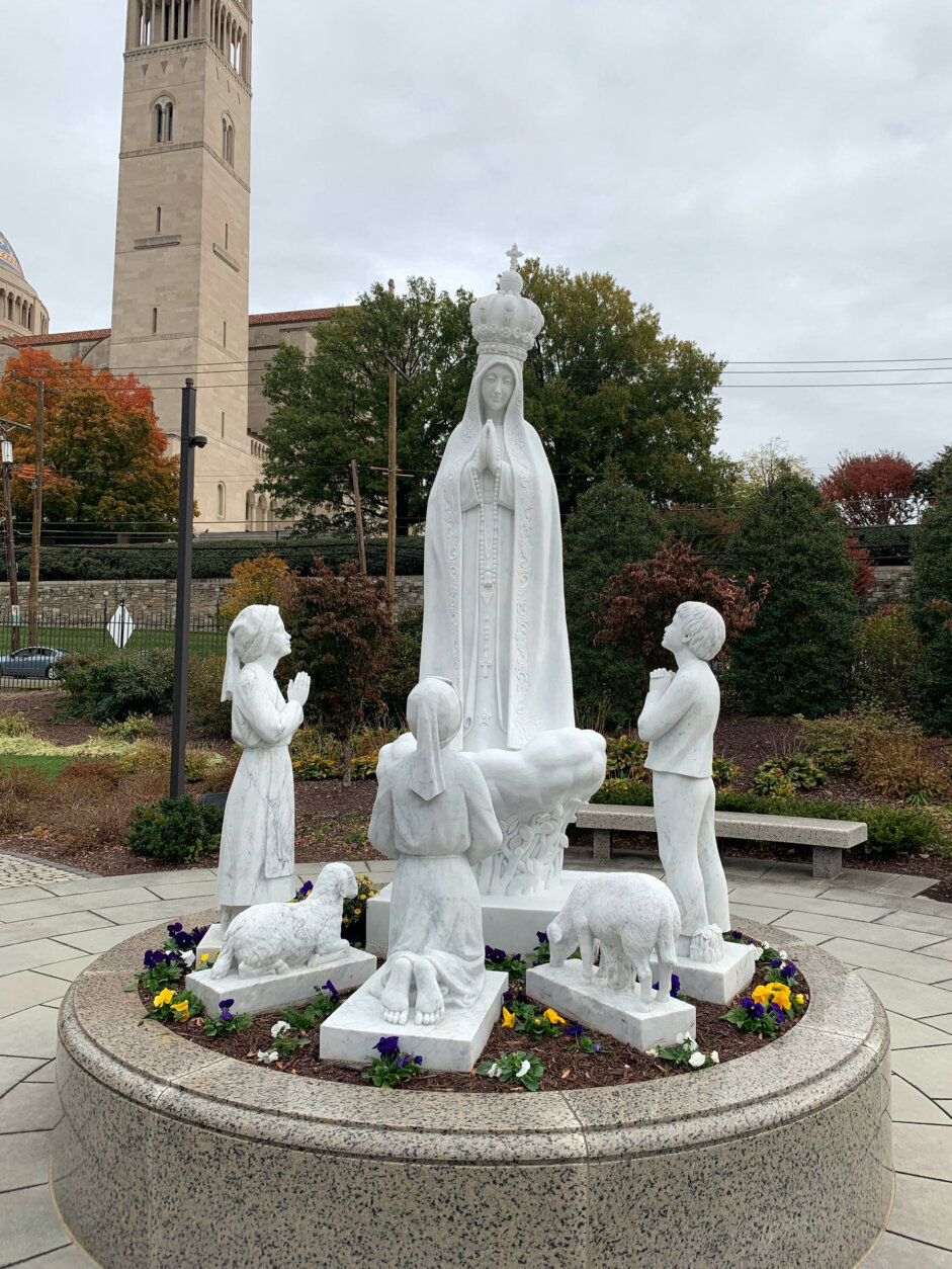 After vandal destroyed original, 'Our Lady of Fatima' statue ...