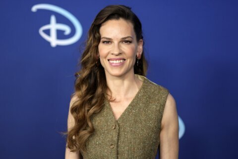 Hilary Swank talks filming new series while expecting twins