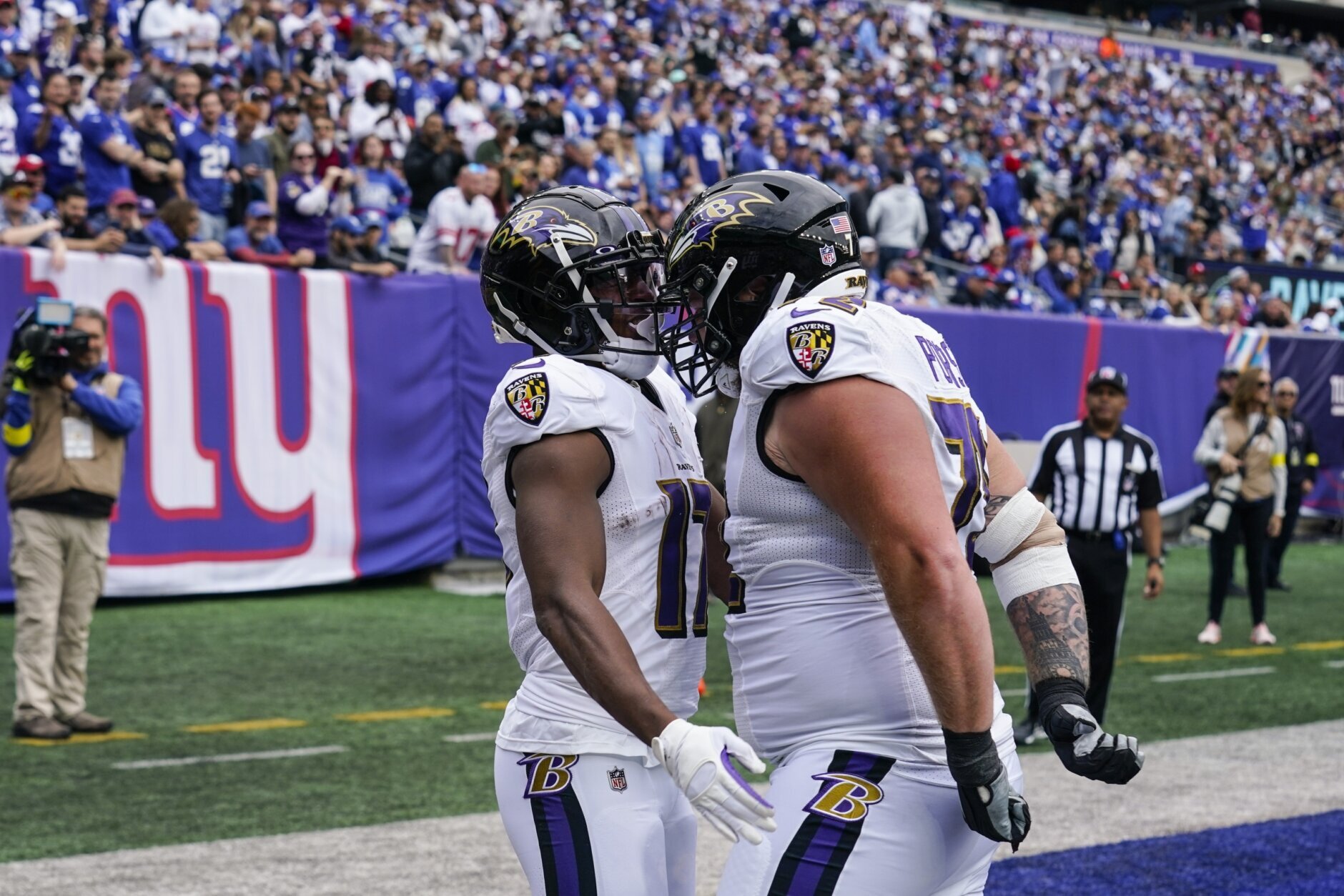 Giants rally from 10 down, top Ravens 24-20 on Barkley's run - WTOP News