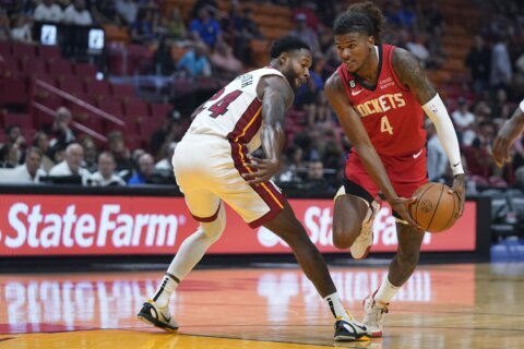 Rockets far from contention, but excited about young talent