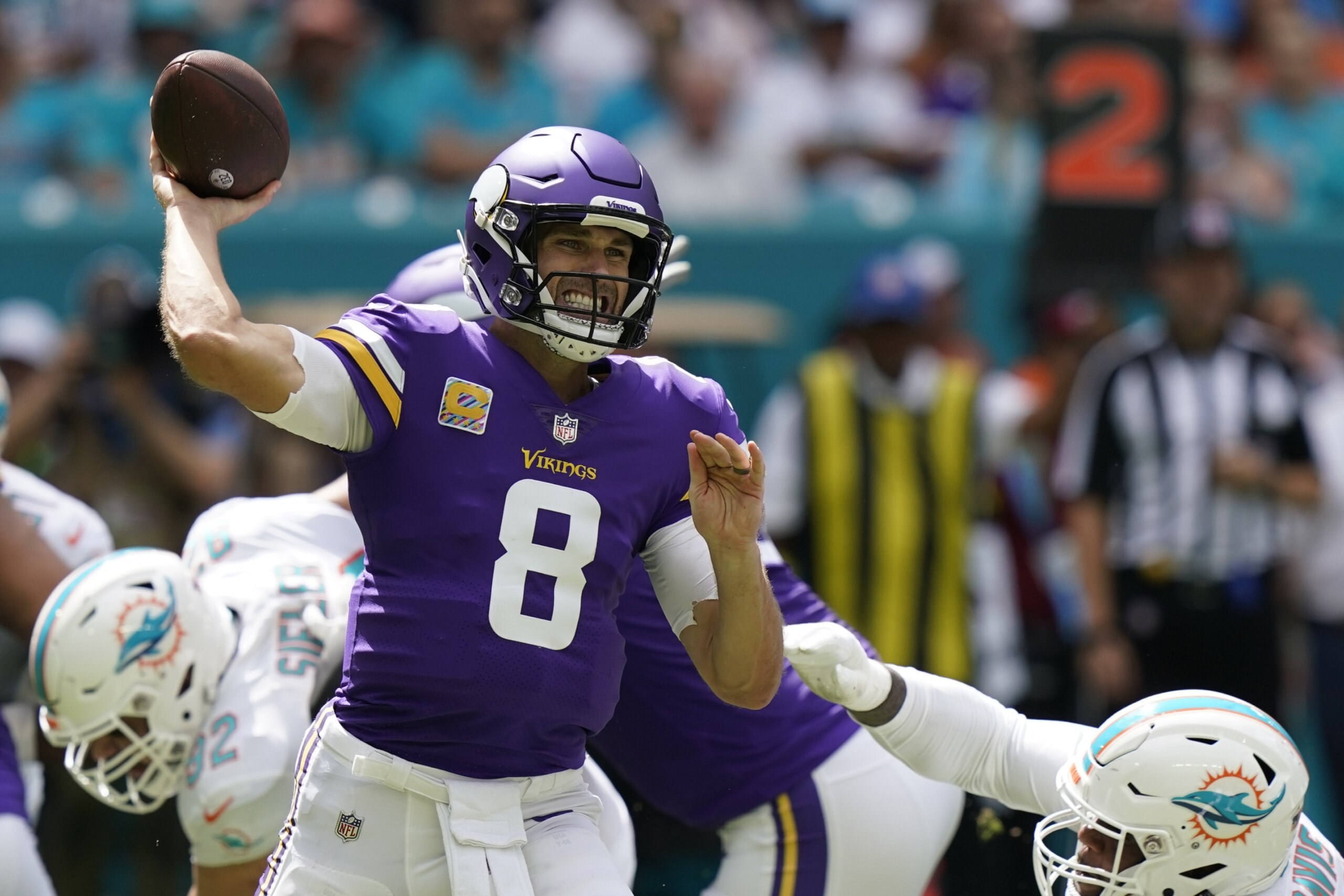 Kirk Cousins returns to visit Washington with 6-1 Vikings - The