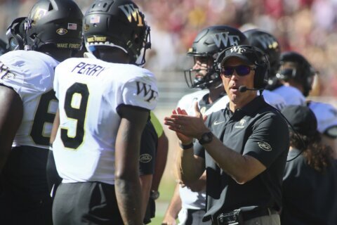 No. 15 Wake Forest aims to avoid defensive repeat vs. Army
