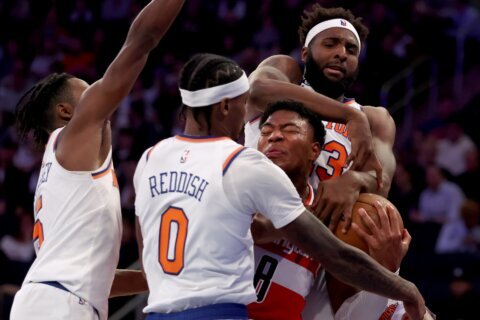 Rui Hachimura shines, but Knicks rough up Wizards to close preseason