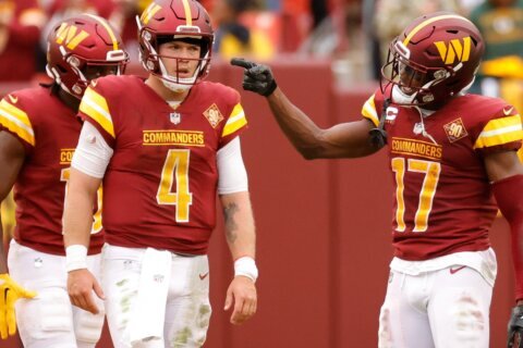 Taylor Heinicke, Terry McLaurin recreate their old chemistry in Commanders’ win