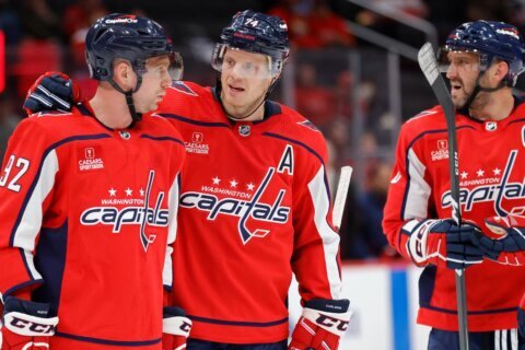 Citing ‘urgency to win’ Capitals change up lines following 0-2 start