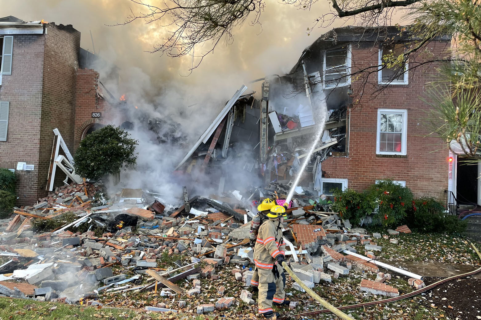 <h3>2 catastrophic blasts</h3>
<p>Two blasts. Two massive fires. Parts of two housing complexes reduced to smoldering rubble.</p>
<p>It turned out to be no more than an unfortunate coincidence — but Montgomery County, Maryland, saw two different fiery apartment blasts in 2022.</p>
<p>And while the explosions injured several and displaced dozens, no one — miraculously — was killed in either incident.</p>
<p>The first happened March 3, at the Friendly Garden Apartments in Silver Spring, where the <a href="https://wtop.com/montgomery-county/2022/03/fire-apartment-building-collapse-in-silver-spring/" target="_blank" rel="noopener">explosion and fire ripped through three buildings</a> about 10:30 a.m. More than a dozen people were taken to the hospital and three buildings were declared uninhabitable.</p>
<p>The cause of the blast? A maintenance worker, trying to unclog a drain cut, <a href="https://wtop.com/montgomery-county/2022/03/human-error-possible-in-friendly-garden-apts-explosion/" target="_blank" rel="noopener">mistakenly cut a gas pipe</a> instead of a waste pipe, neither of which were marked.</p>
<p>Since then, county leaders have pushed utilities to label pipes in old buildings to prevent a similar occurrence in the future.</p>
<p>Then, the week before Thanksgiving, there was <a href="https://wtop.com/montgomery-county/2022/11/fire-dept-building-fire-explosion-in-gaithersburg/" target="_blank" rel="noopener">another explosion</a>, this time at the Potomac Oaks Condominium in Gaithersburg.</p>
<p>“The entire building shook,” one witness described. “I’ve never experienced anything like this. It was a very terrifying experience.”</p>
<p>Another described “the biggest cloud of smoke” she’d ever seen outside her window.</p>
<p>More than a dozen people were injured, including two critically.</p>
<p>Crews searching the rubble in the days following discovered a body later identified as Juan Pablo Marshall Quizon, 36, who police said secretly bought a condo in the Potomac Oaks division and <a href="https://wtop.com/montgomery-county/2022/11/gaithersburg-condo-blast-man-found-dead-under-rubble-died-by-suicide/" target="_blank" rel="noopener">then took his own life</a>, resulting in the blast.</p>
<p>Both blasts this year came in the wake of the devastating <a href="https://wtop.com/montgomery-county/2019/12/settlement-reached-in-2016-silver-spring-apartment-explosion/" target="_blank" rel="noopener">2016 explosion at the Flower Branch apartments</a>, which killed seven people, but officials were quick to note there was no connecting thread between any of the explosions — each was an ill-fated one-off.</p>
<p>No one  but Quizon was killed in the 2022 blasts, and officials thanked quick-thinking good Samaritans for helping rescue people at both explosion sites before fire crews arrived on the scene. They also counted their blessings: Both the 2022 blasts came after most children had left the house for school and parents had left for work.</p>
