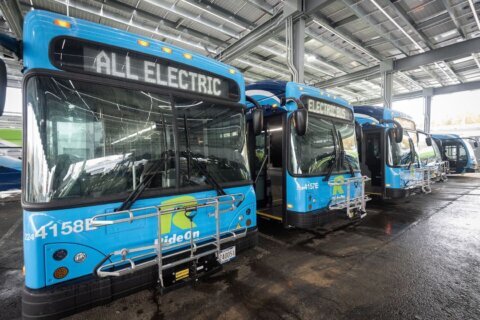 Solar bus charging project, called nation’s largest, completed in Silver Spring