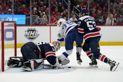Capitals beat Lightning as Kuemper gets best of Bolts again
