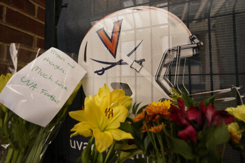 U.Va. holds memorial in honor of 3 student-athletes killed in shooting