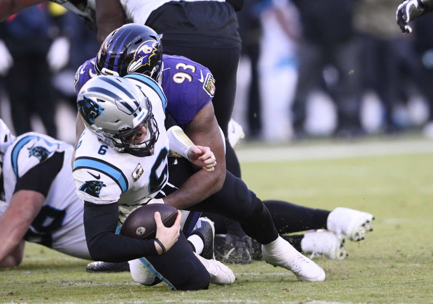 <p><em><strong>Panthers 3</strong></em><br />
<em><strong>Ravens 13</strong></em></p>
<p>Carolina is wholly incapable of making a good decision at quarterback.</p>
<p>Over their previous 51 games, the Panthers are 4-3 with P.J. Walker as their starting quarterback. The loss in Baltimore makes Carolina 9-36 with all other starting quarterbacks. It&#8217;s time to borrow a page from their former coach in Washington: If there&#8217;s no hot hand at QB, stick with the one with the better mojo.</p>
