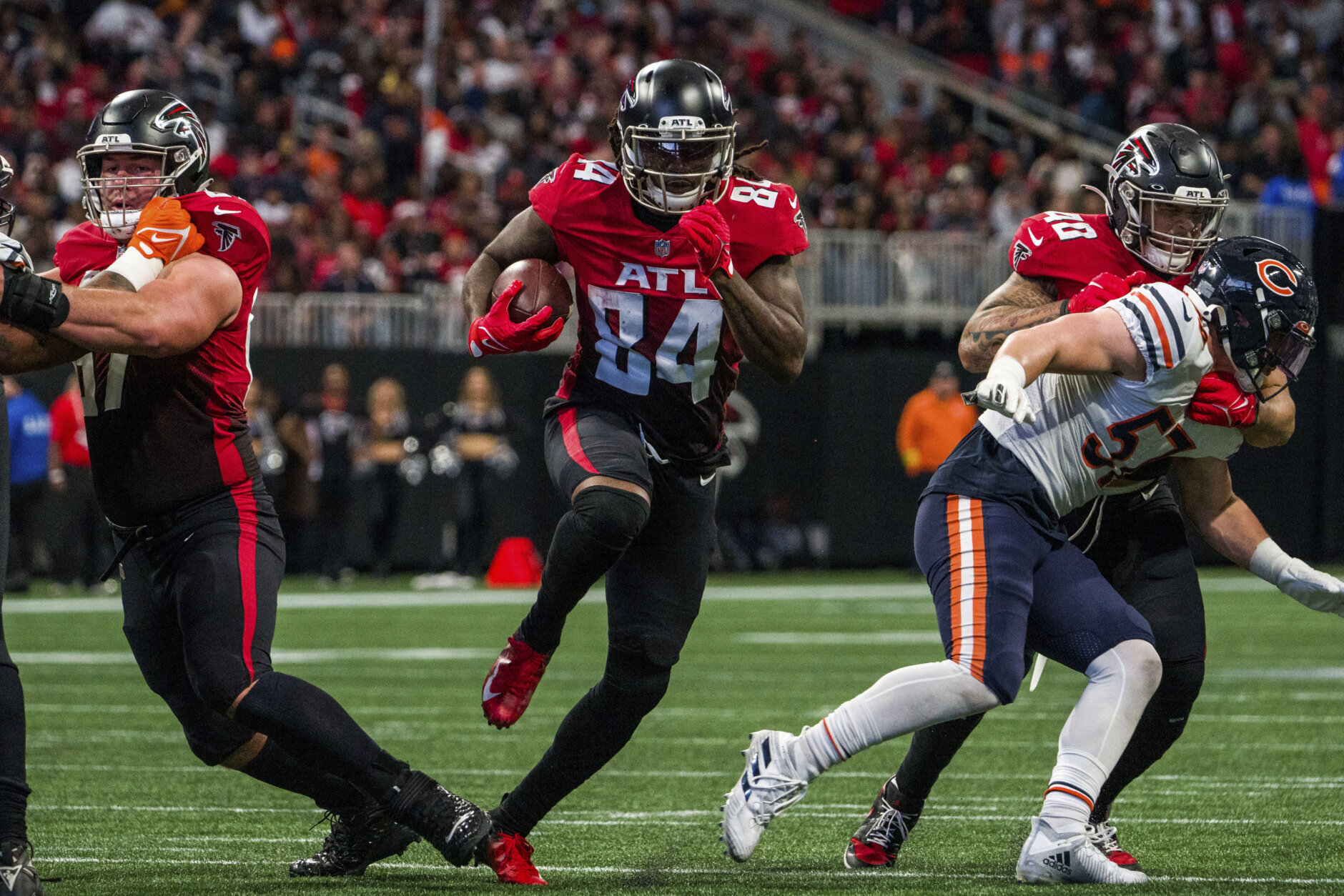 <p><em><strong>Bears 24</strong></em><br />
<em><strong>Falcons 27</strong></em></p>
<p>It was somewhat fitting that Cordarrelle Patterson broke the record for most career kickoff return touchdowns (9) against one of his former teams in a game in which his current team needed it desperately. He&#8217;s definitely the biggest X-factor for this Jekyll and Hyde Atlanta squad coming to FedEx Field.</p>

