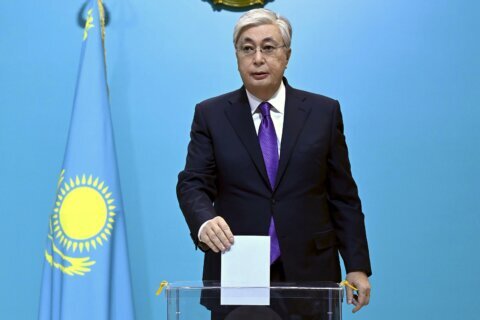 Kazakh president wins new term against weak opposition