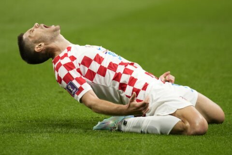 Croatia downs Canada 4-1 at World Cup on Kramaric’s 2 goals