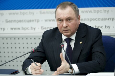 Belarus’ top diplomat, ally to president, dies at 64