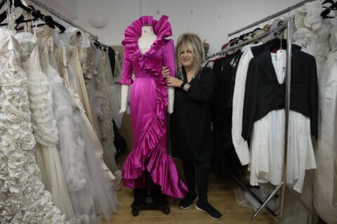 Exploring a memory: Designer recreates a dress for Diana