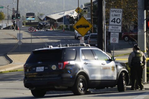 Vehicle hits 25 LA County sheriff’s academy recruits on run