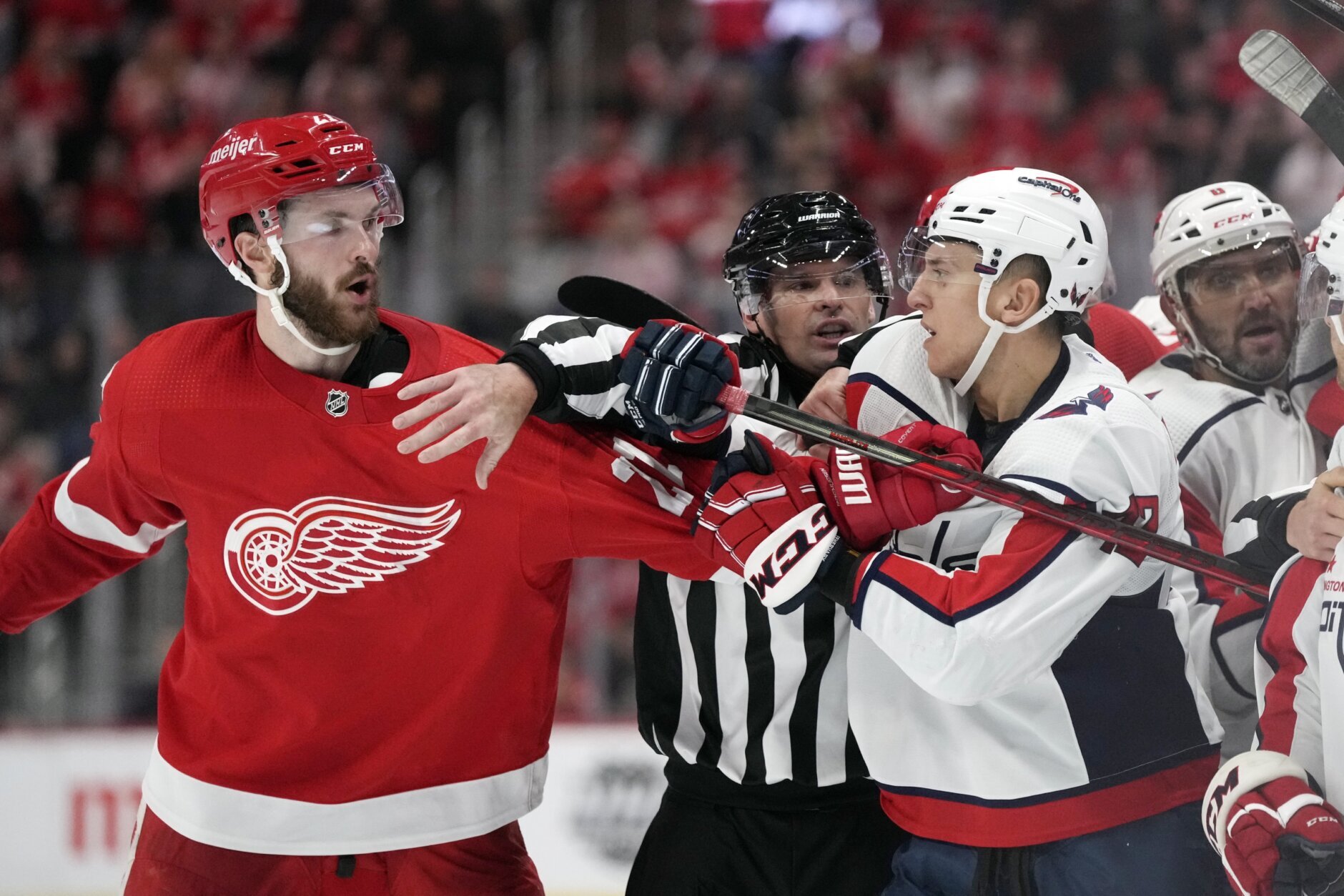 Capitals Thump Red Wings 6-2; Alex Ovechkin Scores Hat Trick; T.J.