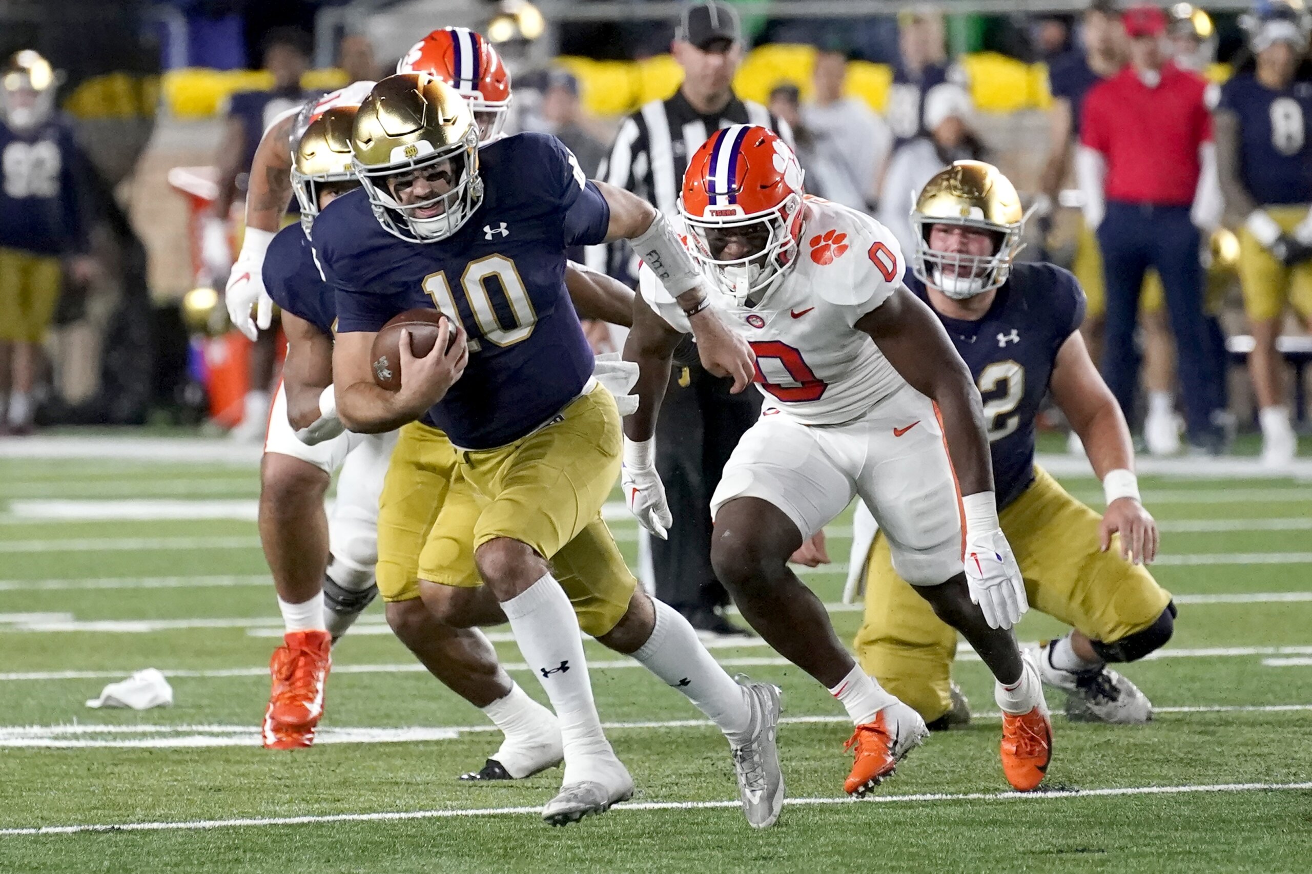 Notre Dame beats No. 5 Clemson 3514 with punt block for TD WTOP News