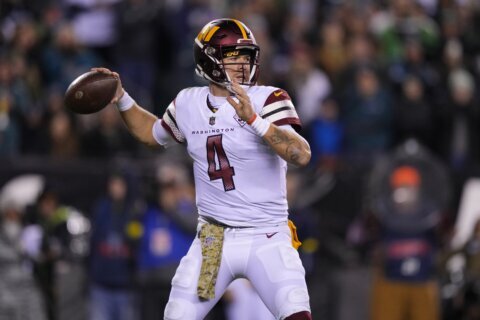 Heinicke says he signed with Falcons to be Ridder’s backup
