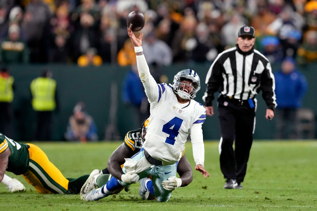 <p><b><i>Cowboys 28</i></b><br />
<b><i>Packers 31 (OT)</i></b></p>
<p>Mike McCarthy&#8217;s return to Green Bay ended up being further evidence of why he&#8217;s not the coach of the Packers anymore. <a href="https://www.espn.com/nfl/story/_/id/35023775/cowboys-mike-mccarthy-laments-penalties-ot-not-4th-decision" target="_blank" rel="noopener">His late-game decisions</a> are the undoing of every team he coaches &#8212; and I hope he never leaves Dallas.</p>
