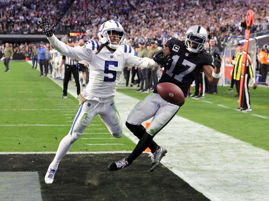 <p><b><i>Colts 25</i></b><br />
<b><i>Raiders 20</i></b></p>
<p>Don&#8217;t let this result fool you: <a href="https://profootballtalk.nbcsports.com/2022/11/11/joe-thomas-jeff-saturday-hire-was-most-egregious-thing-i-can-ever-remember-happening-in-the-nfl/" target="_blank" rel="noopener">Indianapolis hiring Jeff Saturday as its interim coach is a travesty</a>.</p>
<p>And so is Las Vegas blowing this game. Given the way (and frequency with which) the Raiders have lost this season (0-6 in one-possession games and the only team to give up at least 20 points in every game this season), Derek Carr is right to be <a href="https://twitter.com/MySportsUpdate/status/1591958905092964352?s=20&amp;t=uUmcjQOzbb6fpy94SWqA4w" target="_blank" rel="noopener">crying mad about it</a>. He <a href="https://profootballtalk.nbcsports.com/2022/11/07/derek-carr-there-is-a-lot-i-want-to-say-but-i-dont-need-to-say-it-here/" target="_blank" rel="noopener">damn near said something last week</a> and I can&#8217;t wait to hear the full story when Josh McDaniels is inevitably fired.</p>
